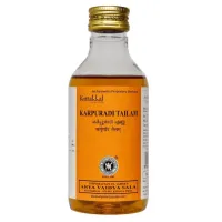 Карпуради Тайлам, 200 мл, Коттаккал Аюрведа; Karpuradi Tailam Arya Vaidya Sala, Kottakkal, 200 ml
